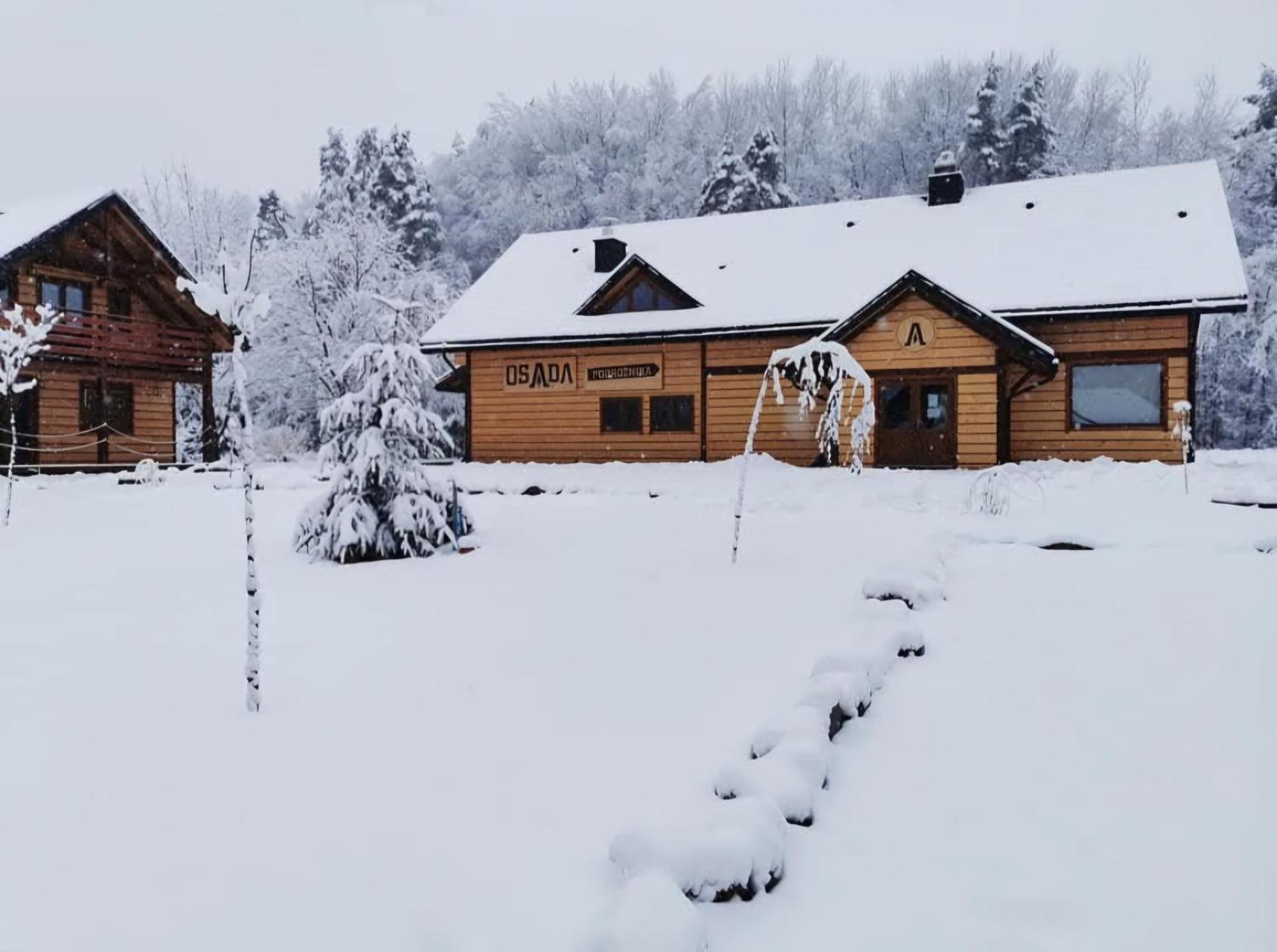 Osada Podroznika - Tel 883-198-802 Caloroczne Domki W Bieszczadach Hoczew Buitenkant foto