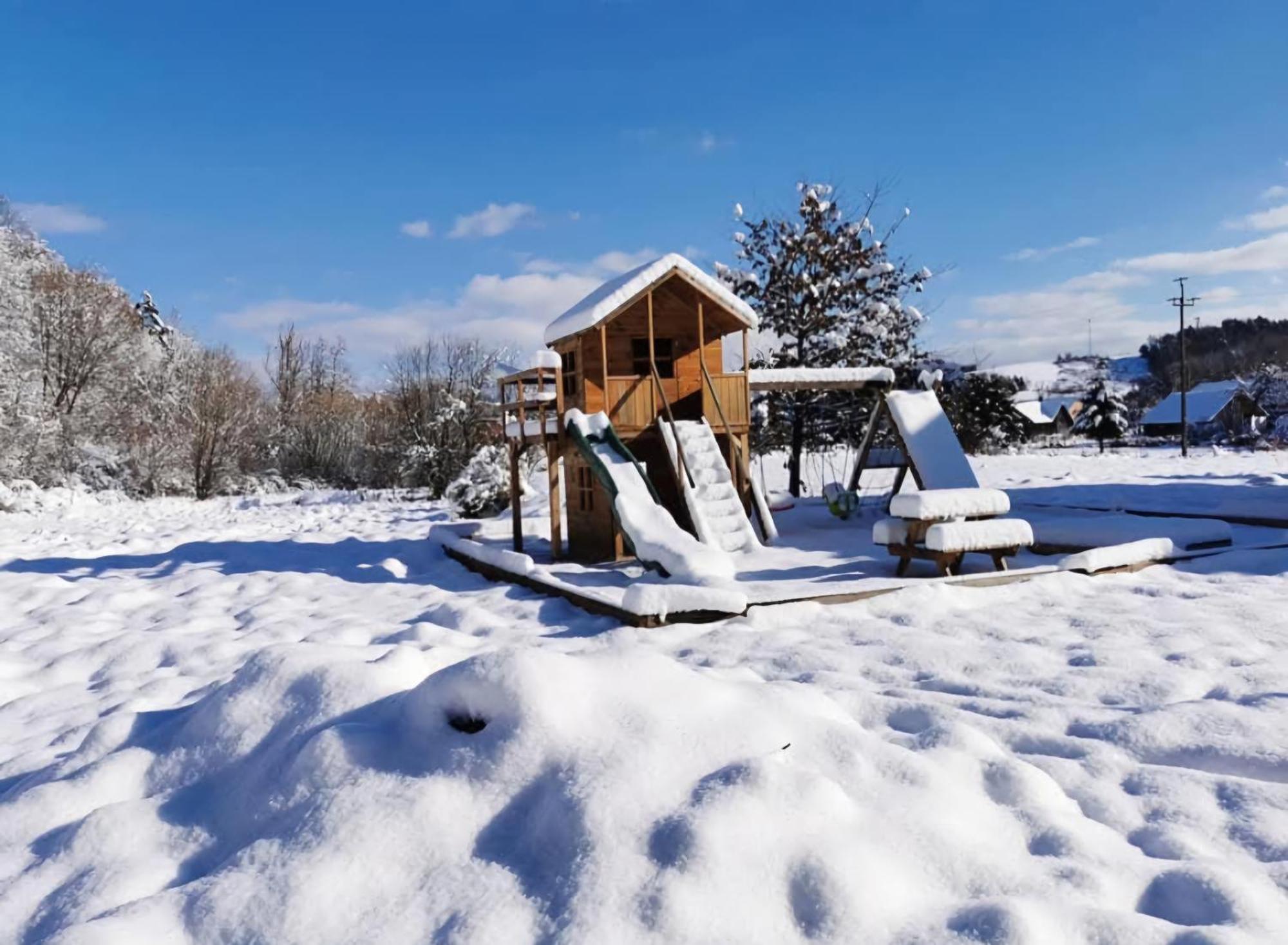 Osada Podroznika - Tel 883-198-802 Caloroczne Domki W Bieszczadach Hoczew Buitenkant foto